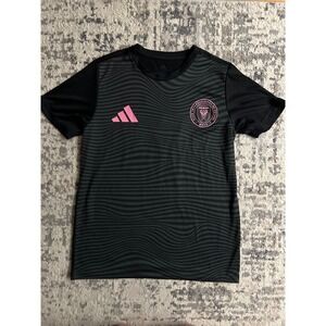 Adidas Inter Miami CF Messi 10 Jersey Mens Large Black Pink Soccer Shirt MLS